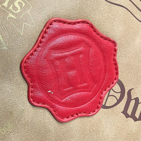 Bioworld Harry Potter Owl Post Dome Beige Faux Leather Zip Up Satchel Purse - Picture 5 of 6